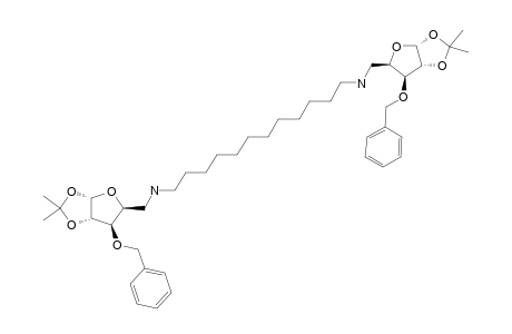 N(1),N(12)-BIS-[3-O-BENZYL-5-DEOXY-1,2-O-ISOPROPYLIDENE-ALPHA-D-XYLOFURANOS-5-YL]-1,12-DIAMINODODECANE