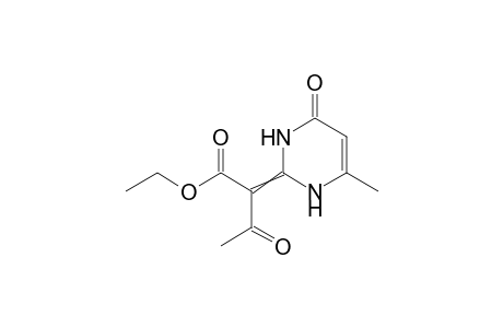 2-(1-Acetyl-1-ethoxycarbonylmethylidene)-6-methyl-1,3-dihydropyrimidin-4(1H)-one