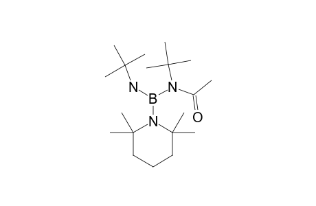 (N-TERT.-BUTYLACETAMIDO)-(TERT.-BUTYLAMINO)-(2,2,6,6-TETRAMETHYLPIPERIDINO)-BORAN