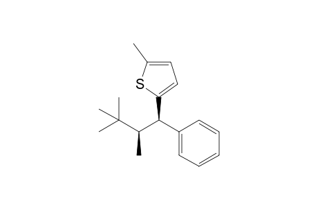 2-Methyl-5-((1R,2R)-2,3,3-trimethyl-1-phenyl-butyl)-thiophene
