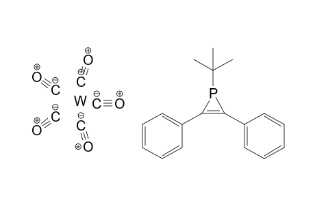 1-(t-Butyl)-2,3-diphenylphosphirene-Pentacarbonyl Tungsten