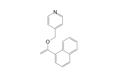 4-[ 1'-( 1"-Naphthyl)ethenyloxymethyl]pyridine