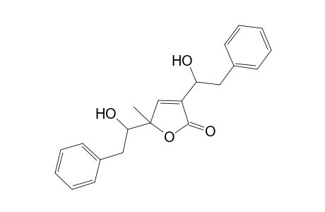 3,5-Bis(1'-hydroxy-2'-phenylethyl)-5-methyl-5H-furan-2-one