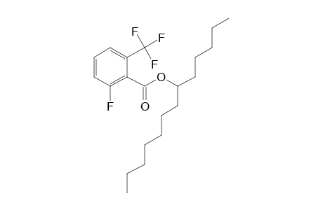 2-Fluoro-6-trifluoromethylbenzoic acid, 6-tridecyl ester