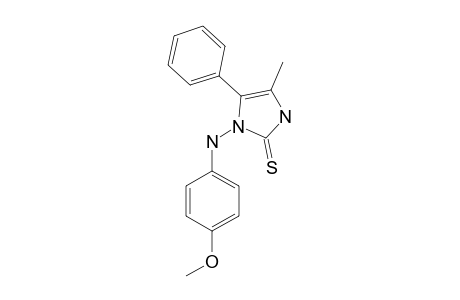 2,3-DIHYDRO-1-(4-METHOXYPHENYLAMINO)-4-METHYL-5-PHENYL-1H-IMIDAZOLE-2-THIONE
