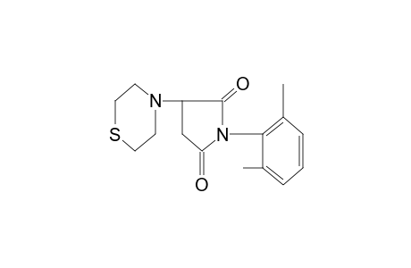 2-thiomorpholino-N-(2,6-xylyl)succinimide