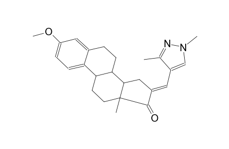 16-[(1,3-dimethyl-1H-pyrazol-4-yl)methylene]-3-methoxyestra-1(10),2,4-trien-17-one