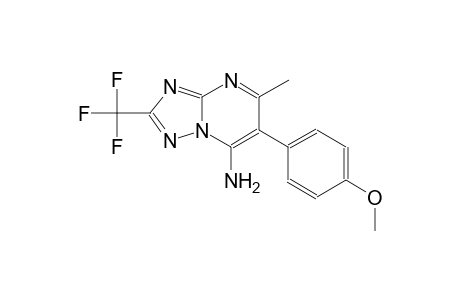[1,2,4]triazolo[1,5-a]pyrimidin-7-amine, 6-(4-methoxyphenyl)-5-methyl-2-(trifluoromethyl)-