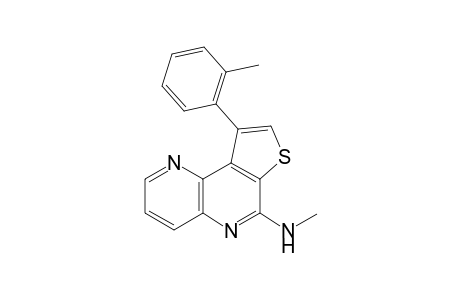 1-(2-Methylphenyl)-4-(methylamino)thieno[2,3-c]-1,5-naphthyridine