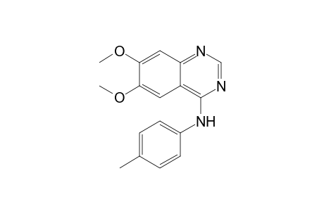 (6,7-dimethoxyquinazolin-4-yl)-(p-tolyl)amine