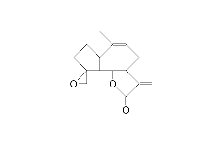 SPIRO[AZULENO[4,5-B]FURAN-9(2H),2'-OXIRAN]-2-ONE, 3,3A,4,6A,7,8,9A,9B-OCTAHYDRO-6-METHYL-3-METHYLENE-