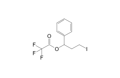 3-Iodo-1-(trifluoroacetoxy)-1-phenylpropane