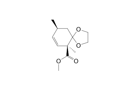 METHYL-CIS-6,9-DIMETHYL-1,4-DIOXASPIRO-[4.5]-DEC-7-ENE-6-CARBOXYLATE