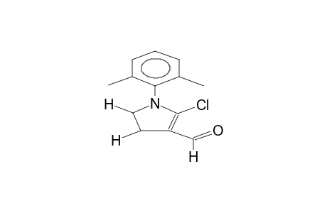 1-(2,6-DIMETHYLPHENYL)-2-CHLORO-DELTA2-PYRROLIN-3-CARBALDEHYDE