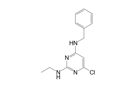 2,4-Pyrimidinediamine, 6-chloro-N2-ethyl-N4-(phenylmethyl)-