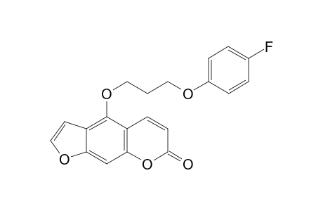 4-[3-(4-Fluorphenoxy)propoxy]-7H-furo[3,2-g][1]benzopyran-7-one