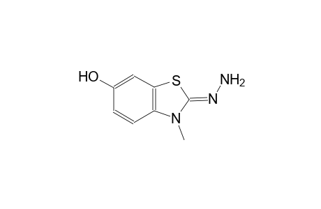 (2Z)-6-hydroxy-3-methyl-1,3-benzothiazol-2(3H)-one hydrazone