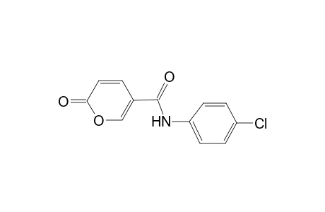 N-(4-Chlorophenyl)-2-oxo-2H-pyran-5-carboxamide
