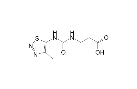 3-[(4-Methyl[1,2,3]thiadiazol-5-ylcarbamoyl)amino]propionic Acid