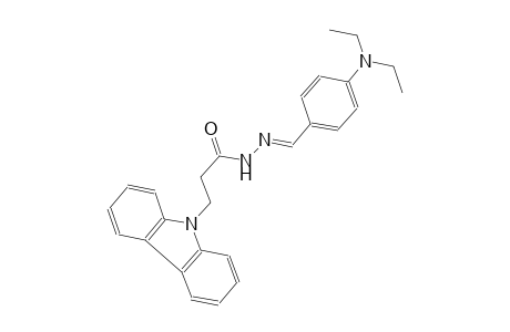 9H-carbazole-9-propanoic acid, 2-[(E)-[4-(diethylamino)phenyl]methylidene]hydrazide
