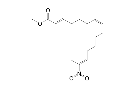 METHYL-(2E,7Z,13E)-14-NITRO-PENTADECA-2,7,13-TRIENOATE