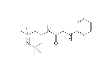 acetamide, 2-(phenylamino)-N-(2,2,6,6-tetramethyl-4-piperidinyl)-