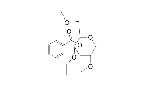 4-O-Benzoyl-2-O-methyl-3,6-O-diethyl-1,5-anhydroglucitol