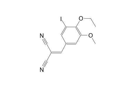 2-(4-ethoxy-3-iodo-5-methoxybenzylidene)malononitrile