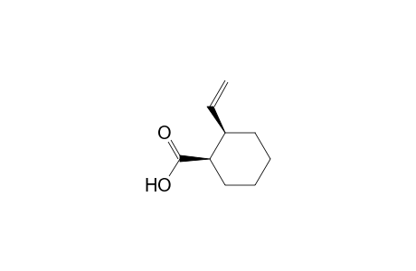 Cyclohexanecarboxylic acid, 2-ethenyl-, cis-