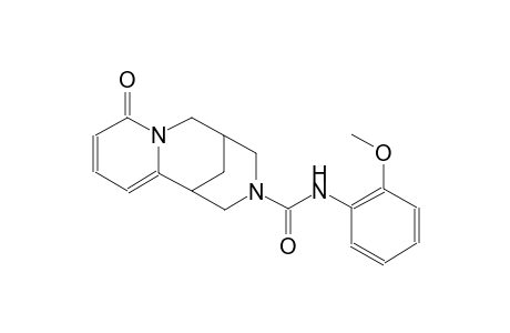 (1S,9S)-N-(2-methoxyphenyl)-6-oxo-7,11-diazatricyclo[7.3.1.0~2,7~]trideca-2,4-diene-11-carboxamide