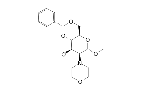 METHYL-4,6-O-BENZYLIDENE-2-DEOXY-2-(4-MORPHOLINYL)-ALPHA-D-MANNOPYRANOSIDE