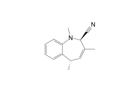 (2R,5S)-1,3,5-trimethyl-2,5-dihydro-1-benzazepine-2-carbonitrile