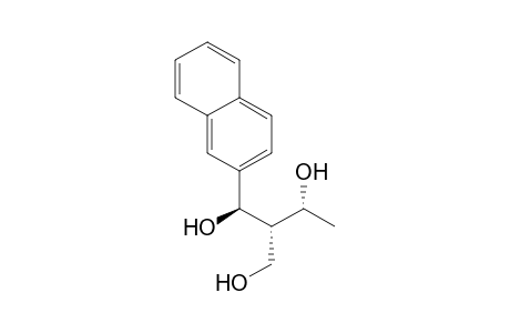 (1R,2S,3R)-1-(Naphth-2'-yl)-2-(hydroxymethyl)butane-1,3-diol