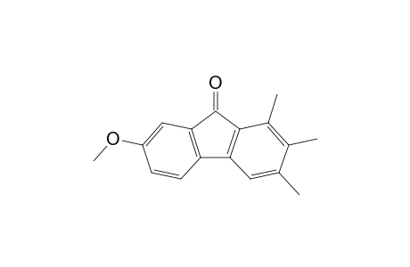 7-Methoxy-1,2,3-trimethyl-9H-fluoren-9-one
