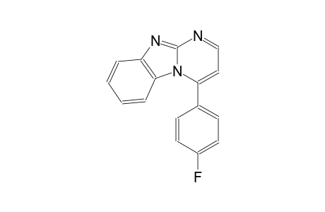 pyrimido[1,2-a]benzimidazole, 4-(4-fluorophenyl)-