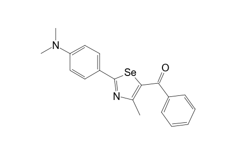 5-Benzoyl-2-(4-N,N-dimethylaminophenyl)-4-methylselenazole