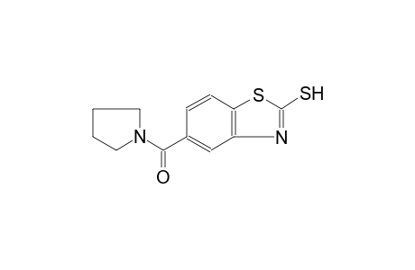 (2-Mercapto-benzothiazol-5-yl)-pyrrolidin-1-yl-methanone