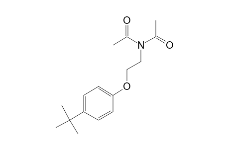 2-(4-Tert-butylphenoxy)ethanamine, N,N-diacetyl-