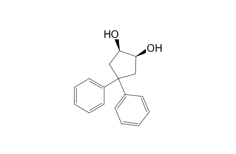 (cis)-4,4-Diphenylcyclopentane-1,2-diol