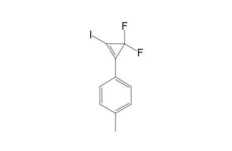 3,3-DIFLUORO-1-IODO-2-(4-METHYLPHENYL)-CYCLOPROPENE