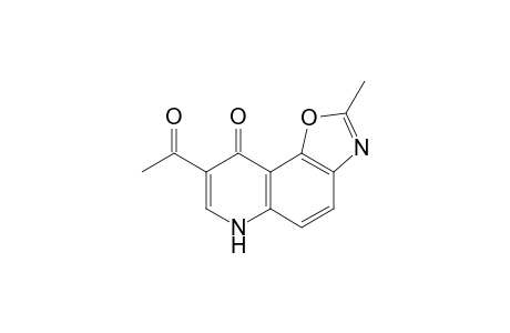 8-Acetyl-2-methyl-9-oxo-oxazolo[5,4-f]quinoline