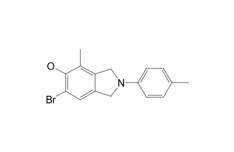 N-(4-METHYLPHENYL)-6-BROMO-5-HYDROXY-4-METHYLISOINDOLINE