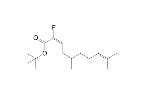 Tert-Butyl (E)-2-fluoro-5,9-dimethyldeca-2,8-dienoate