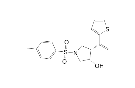 (3S,4S)-1-[(4-Methylphenyl)sulfonyl]-4-[1-(2-thienyl)ethenyl]-3-pyrrolidinol