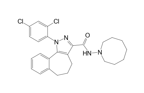 N-(Azocan-1-yl)-1-(2,4-dichlorophenyl)-1,4,5,6-tetrahydrobenzo[6,7]cyclohepta[1,2-c]pyrazole-3-carboxamide