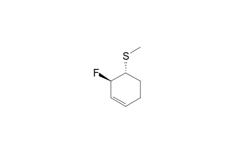 TRANS-3-FLUORO-4-(METHYLTHIO)-CYCLOHEX-1-ENE