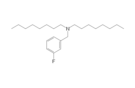 3-Fluorobenzylamine, N,N-dioctyl-