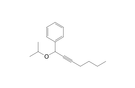 1-isopropoxyhept-2-ynylbenzene