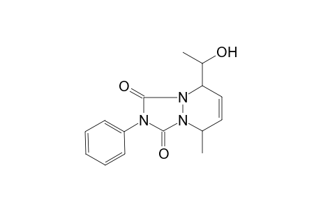 5-(1-Hydroxyethyl)-8-methyl-2-phenyl-5,8-dihydro-1H-[1,2,4]triazolo[1,2-a]pyridazine-1,3(2H)-dione