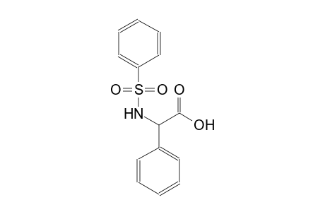 benzeneacetic acid, alpha-[(phenylsulfonyl)amino]-